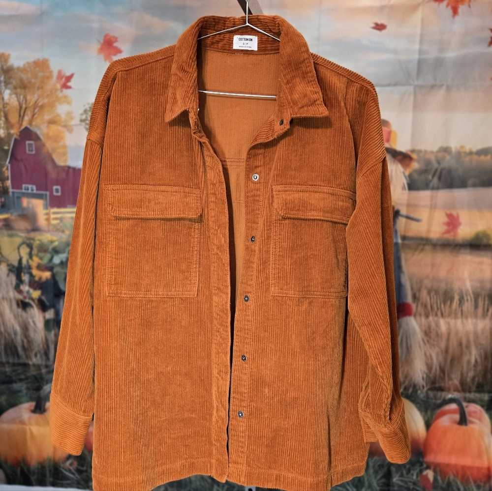 New, Super Soft Oversized Cotton On Corduroy Jacket
